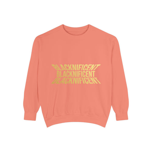 Blacknificent Gold Graphic Sweatshirt
