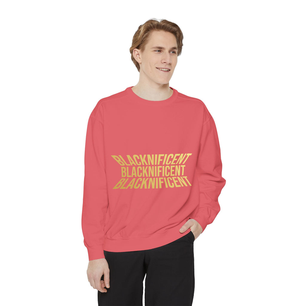 Blacknificent Gold Graphic Sweatshirt