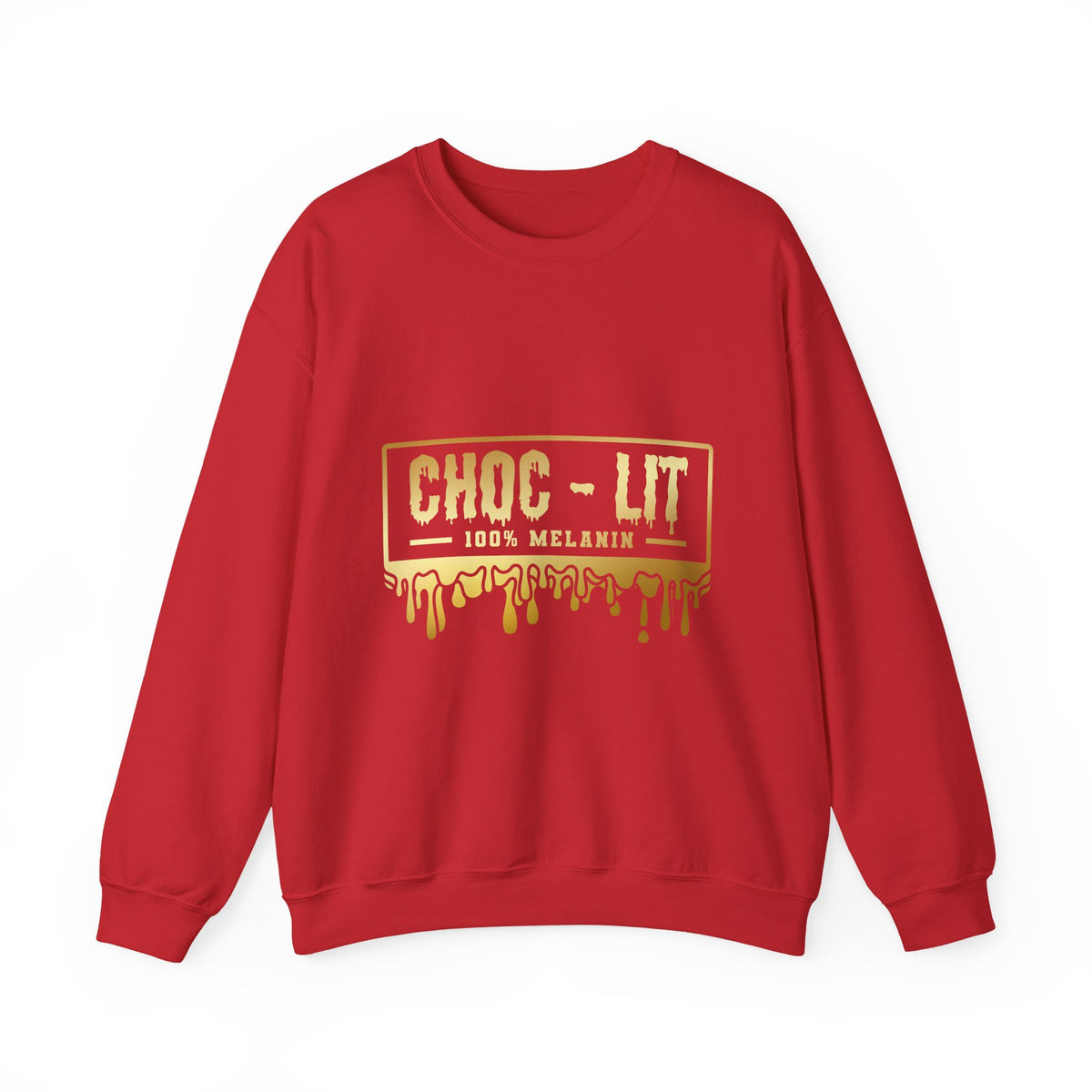 Choc-Lit Melanin Drip Crewneck Sweatshirt