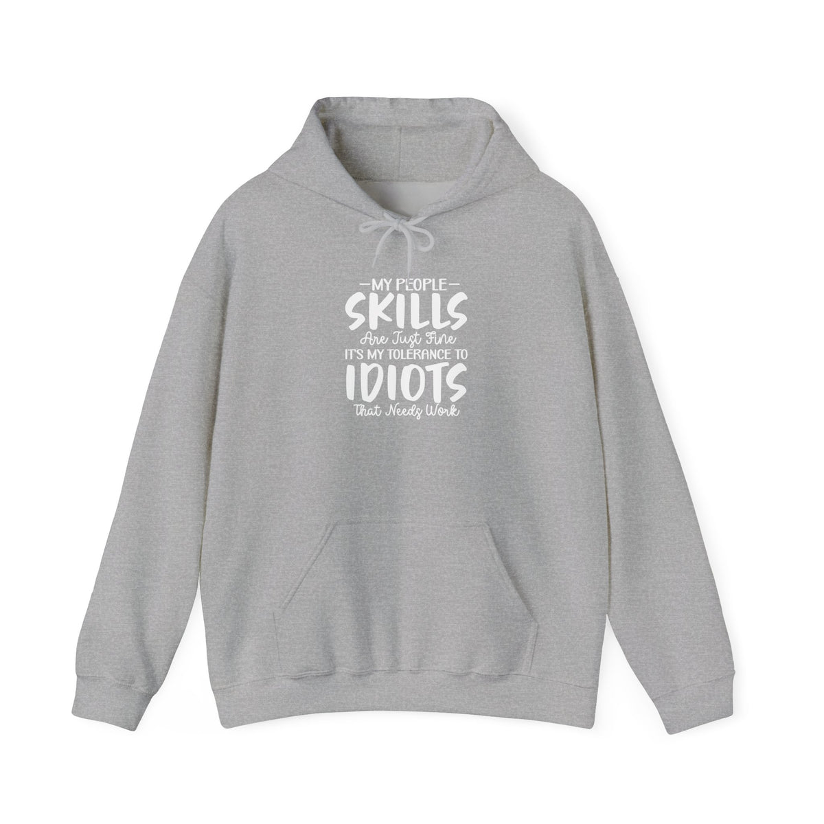 Plain White Hoodie