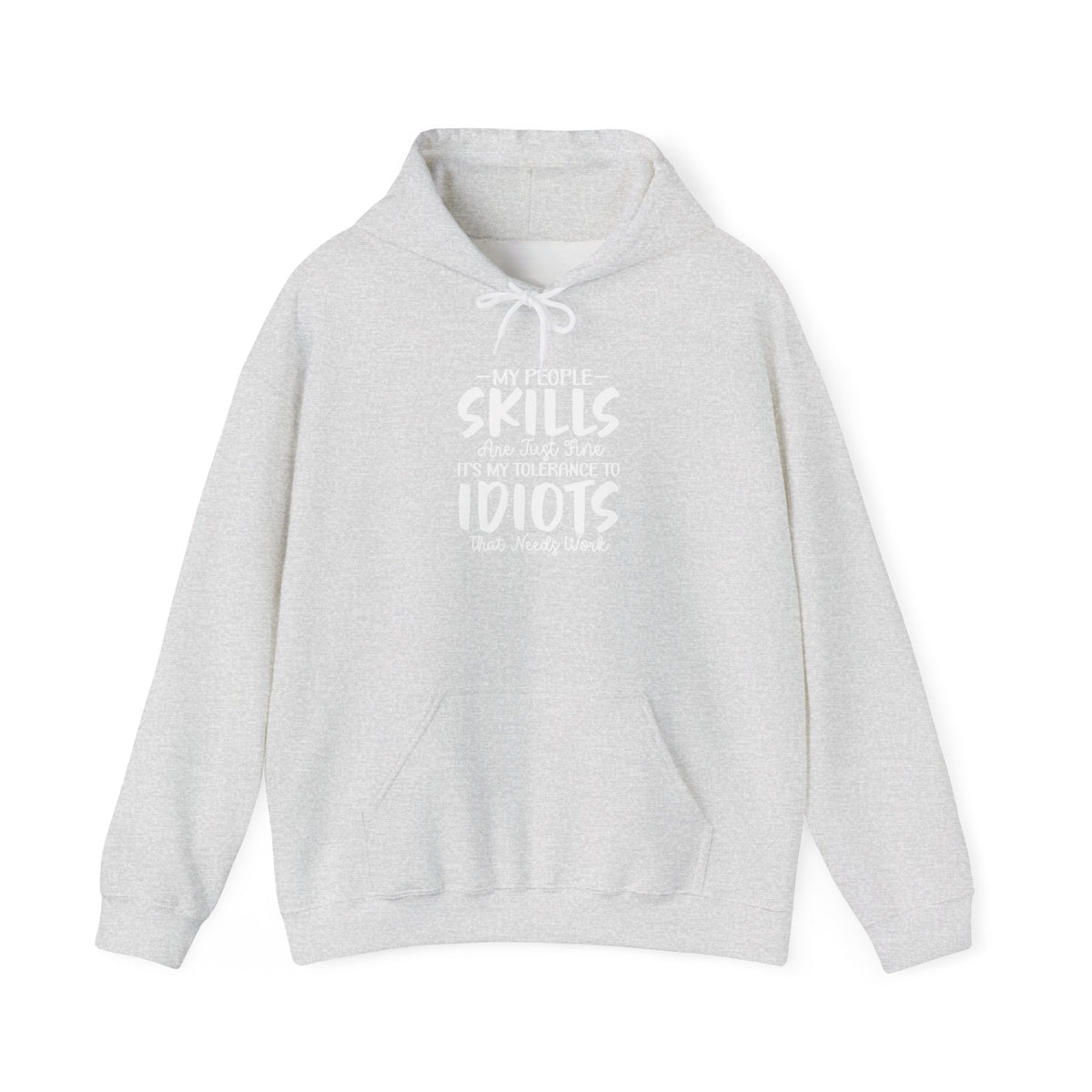 Plain White Hoodie
