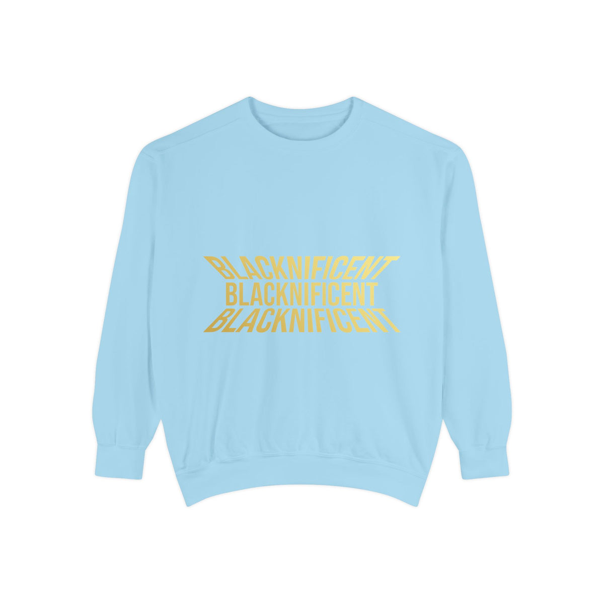 Blacknificent Gold Graphic Sweatshirt