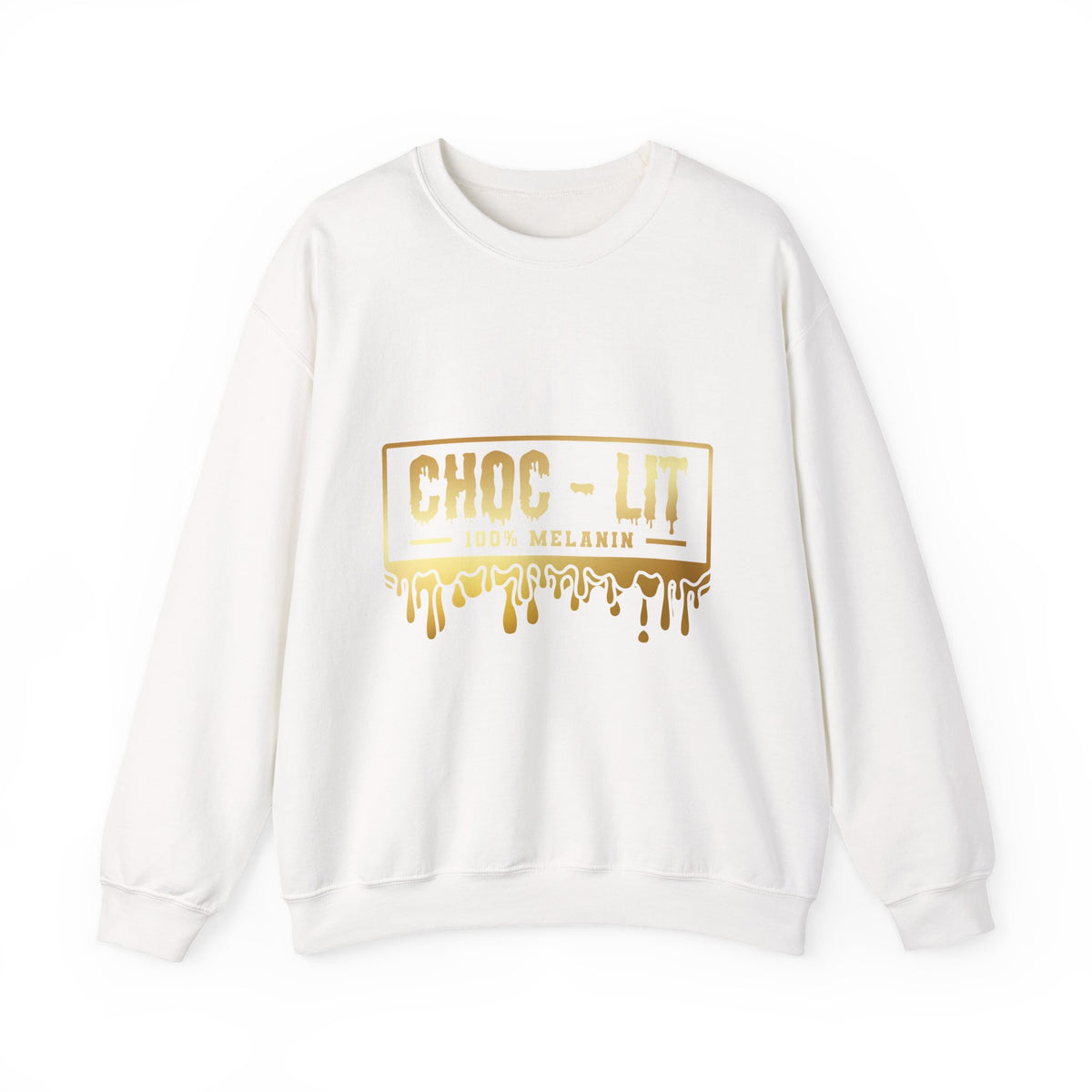 Choc-Lit Melanin Drip Crewneck Sweatshirt
