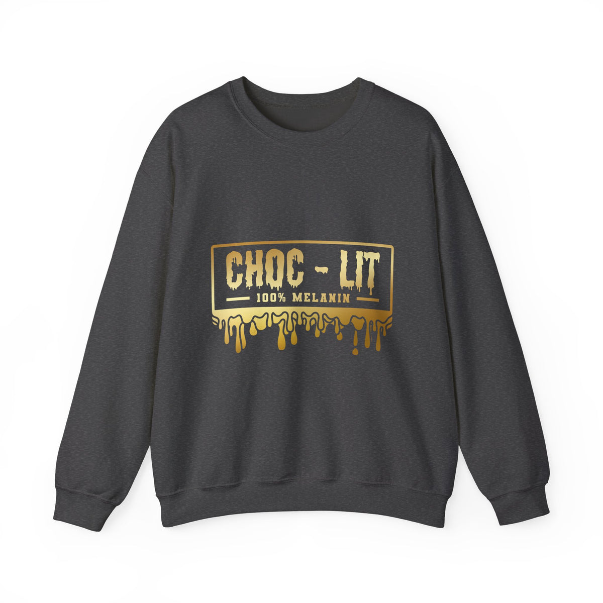 Choc-Lit Melanin Drip Crewneck Sweatshirt