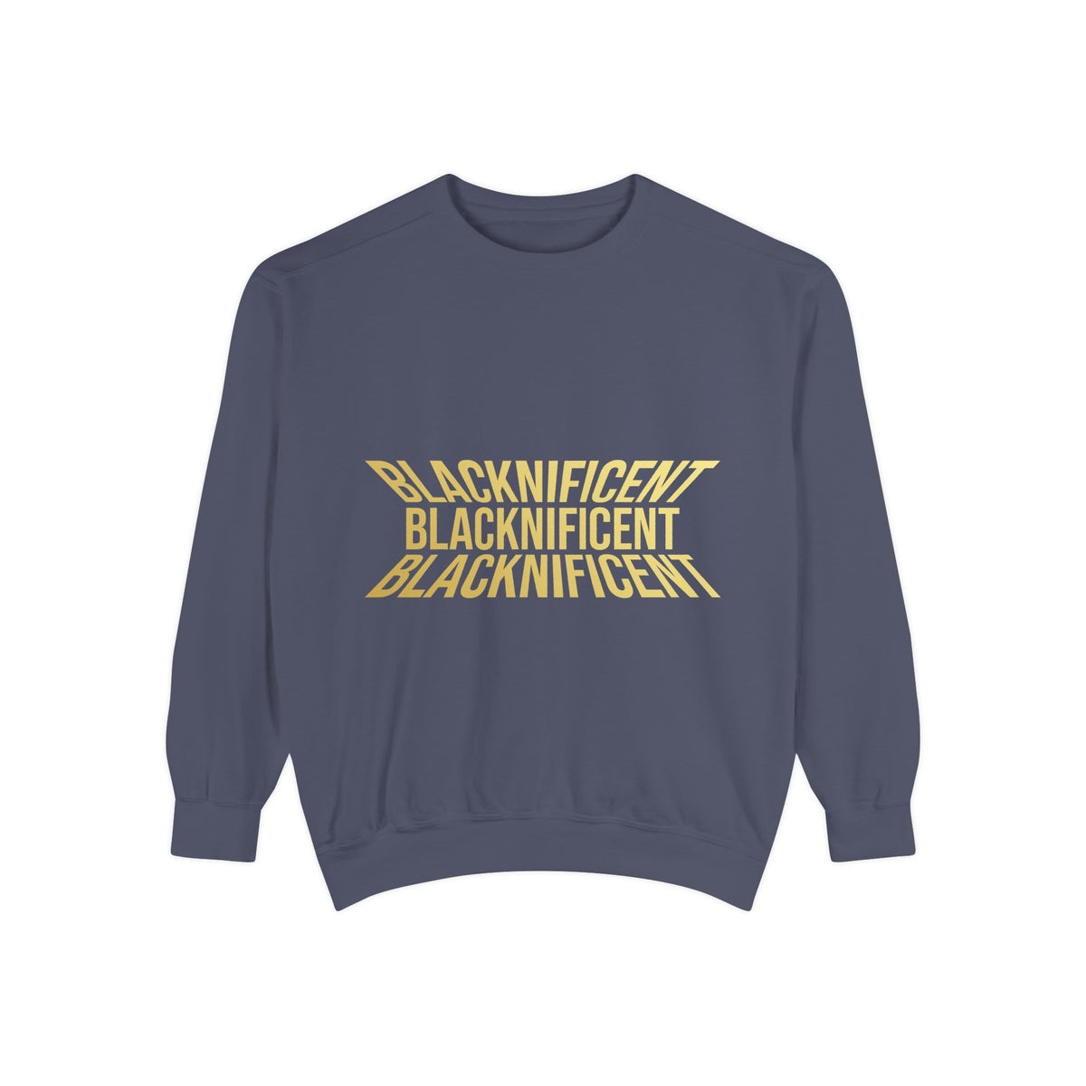 Blacknificent Gold Graphic Sweatshirt