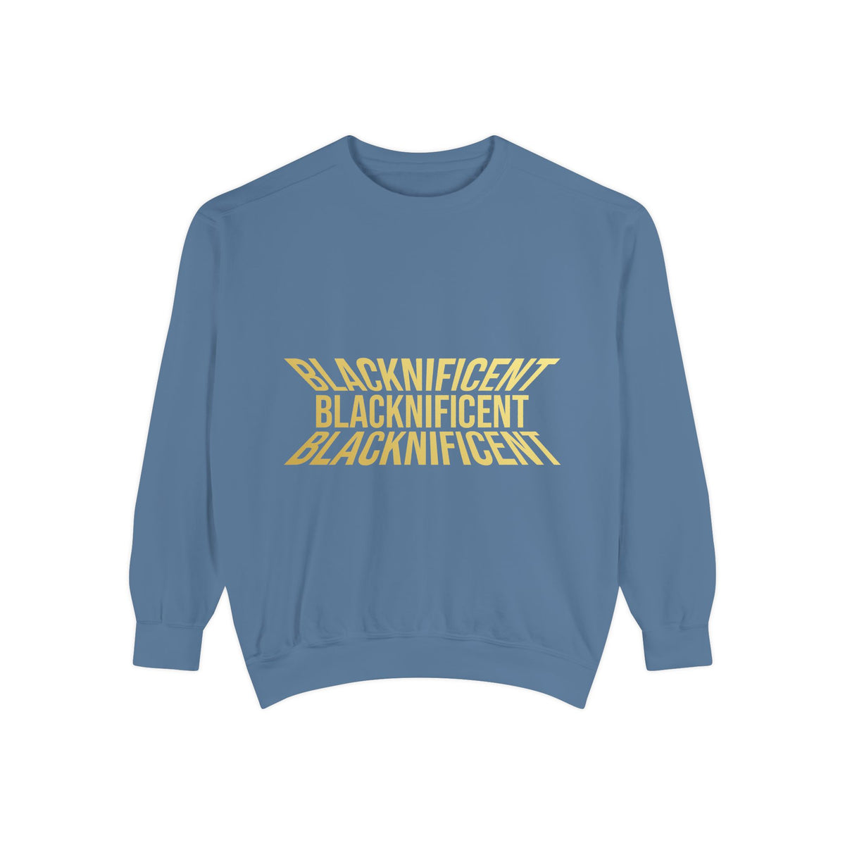 Blacknificent Gold Graphic Sweatshirt
