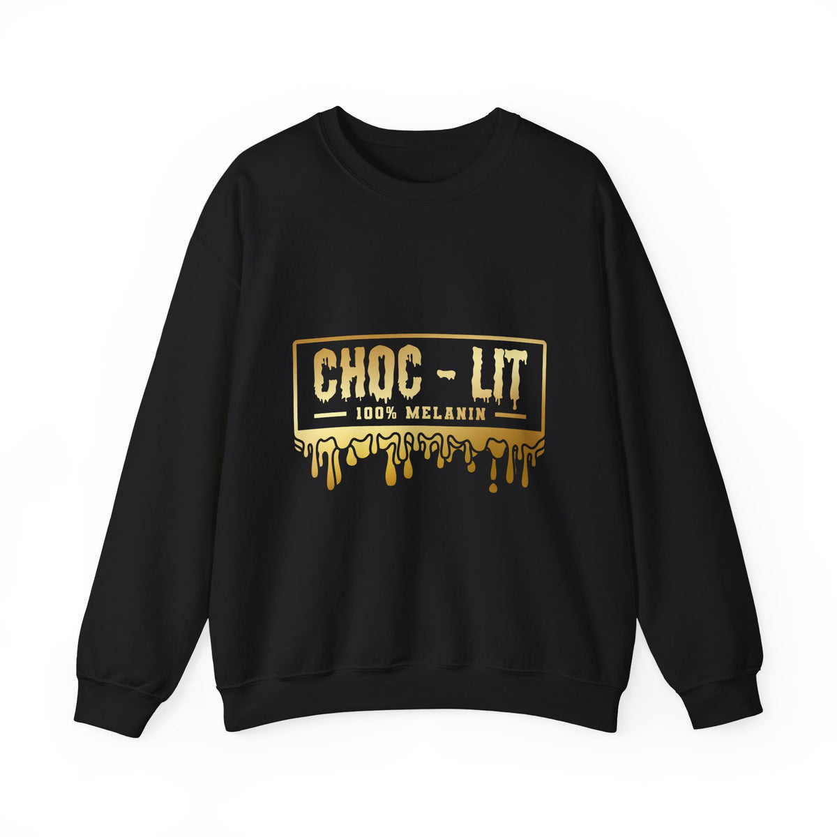 Choc-Lit Melanin Drip Crewneck Sweatshirt