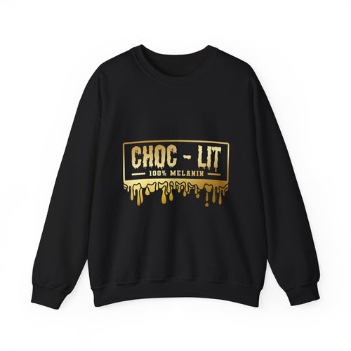 Choc-Lit Melanin Drip Crewneck Sweatshirt