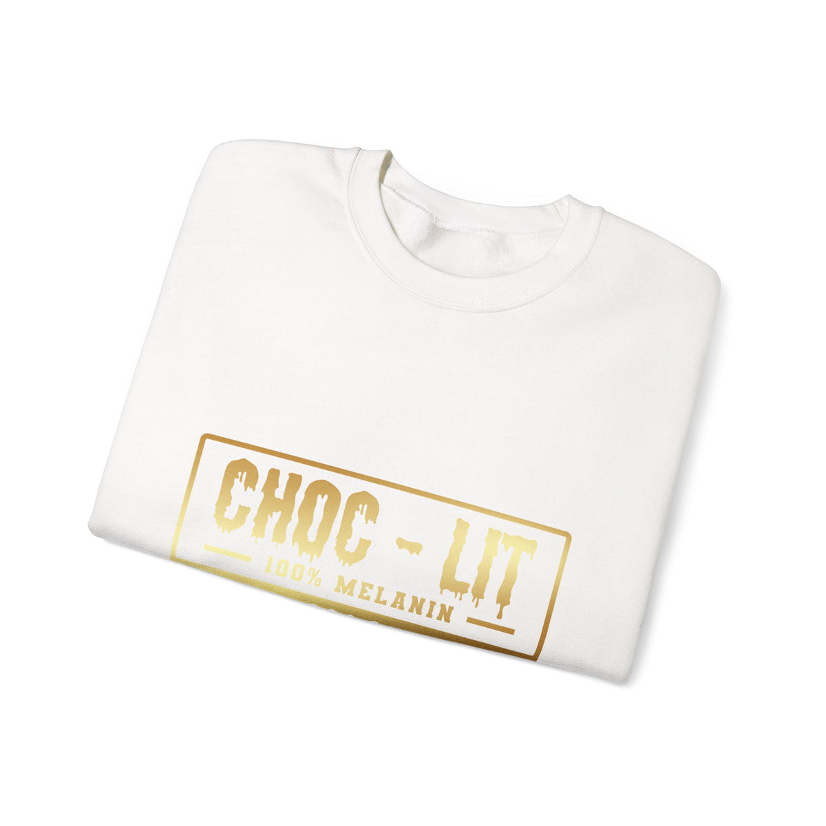 Choc-Lit Melanin Drip Crewneck Sweatshirt