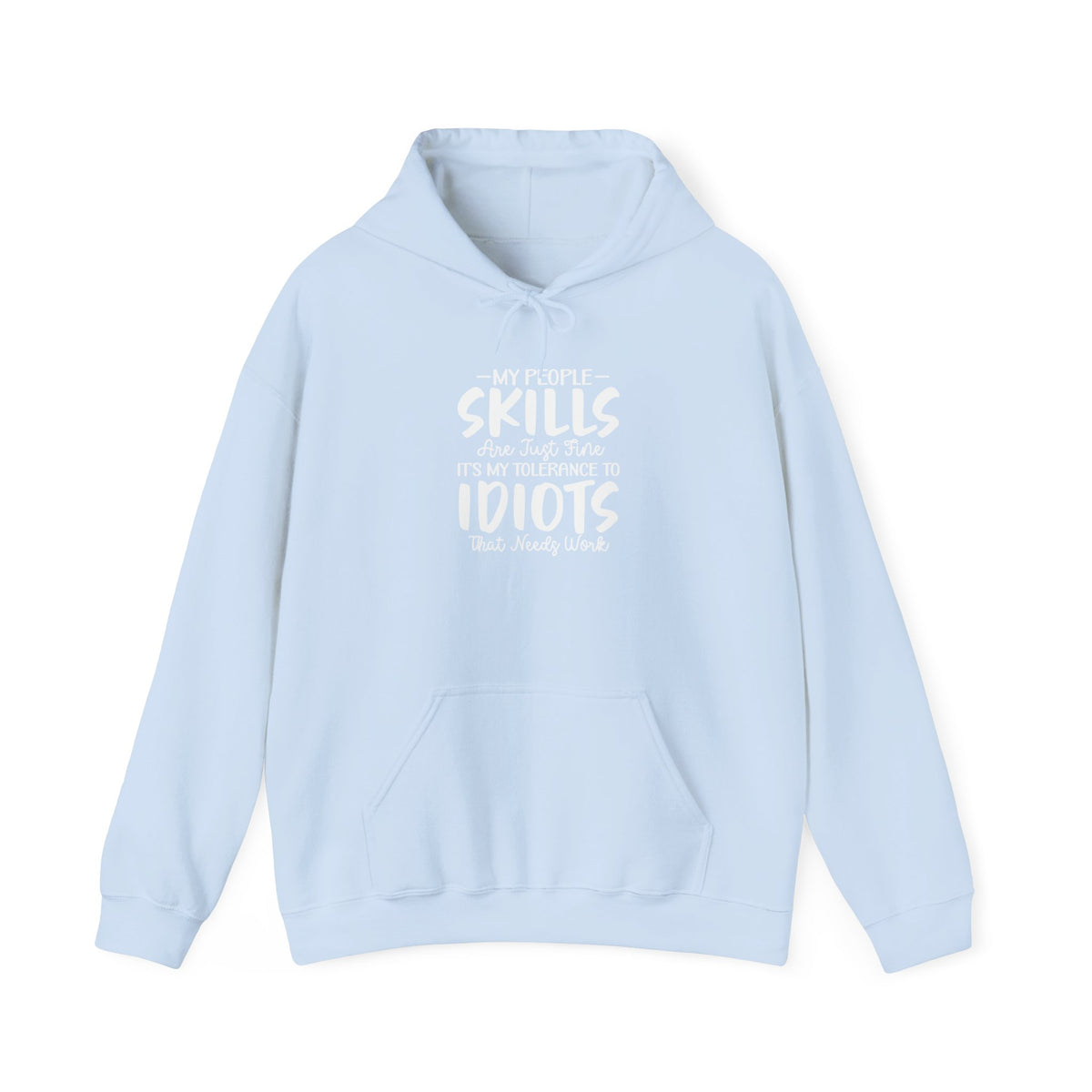 Plain White Hoodie
