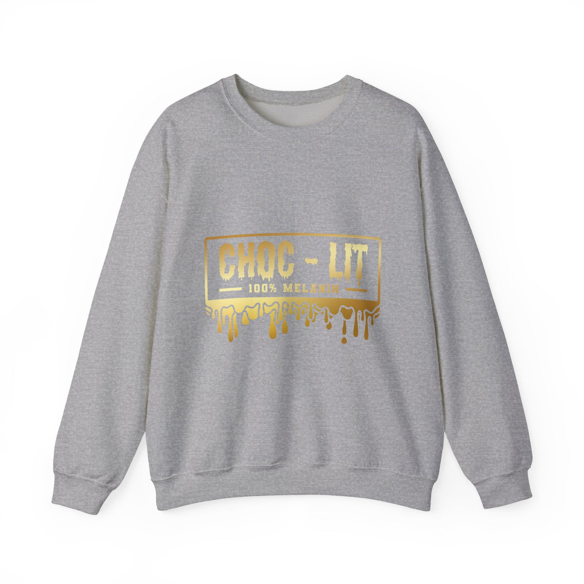 Choc-Lit Melanin Drip Crewneck Sweatshirt