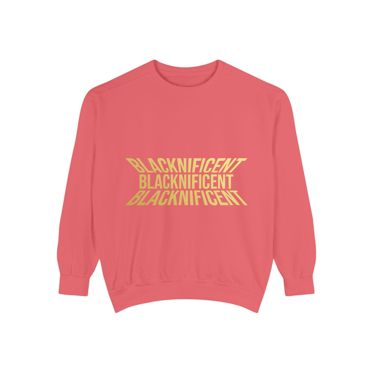 Blacknificent Gold Graphic Sweatshirt