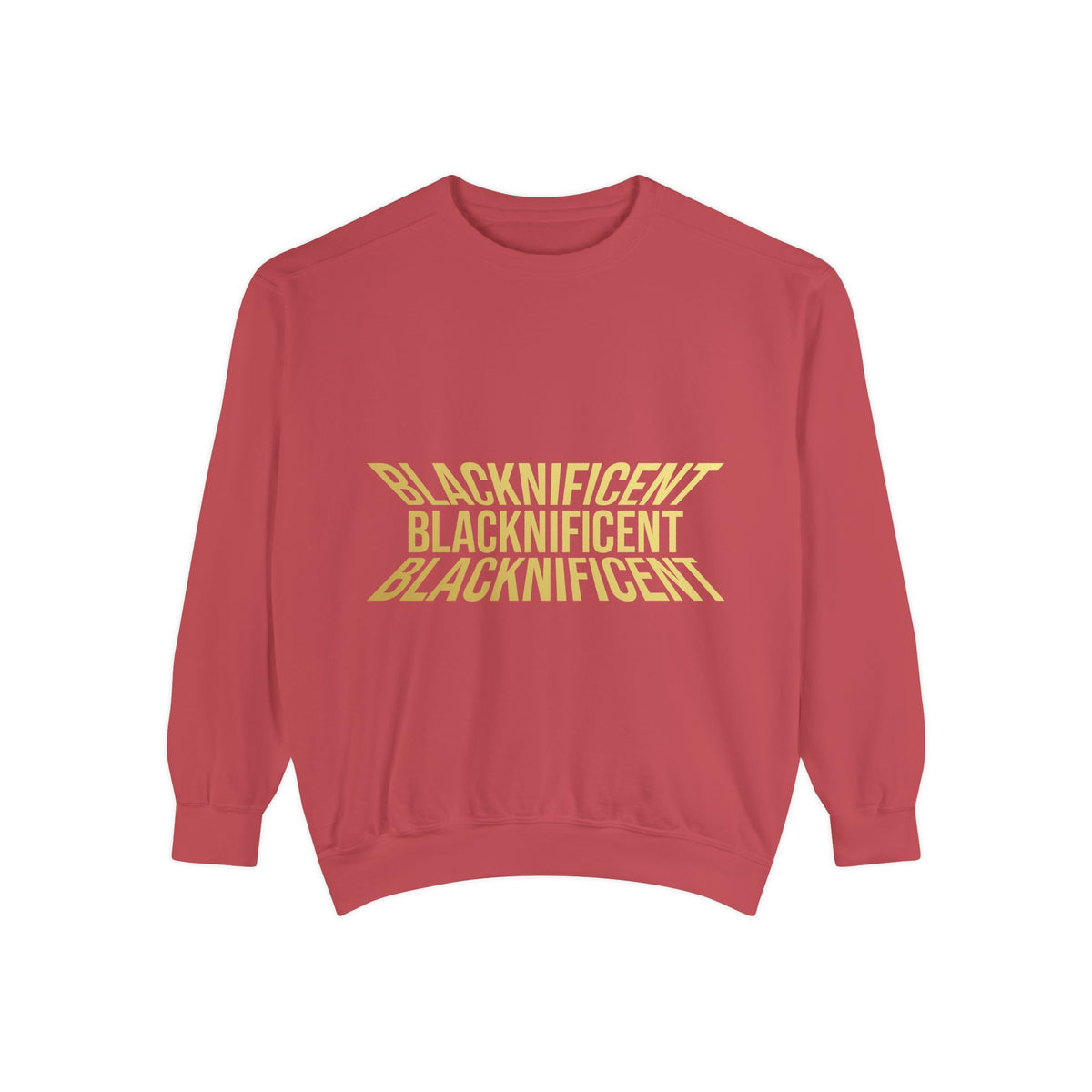 Blacknificent Gold Graphic Sweatshirt