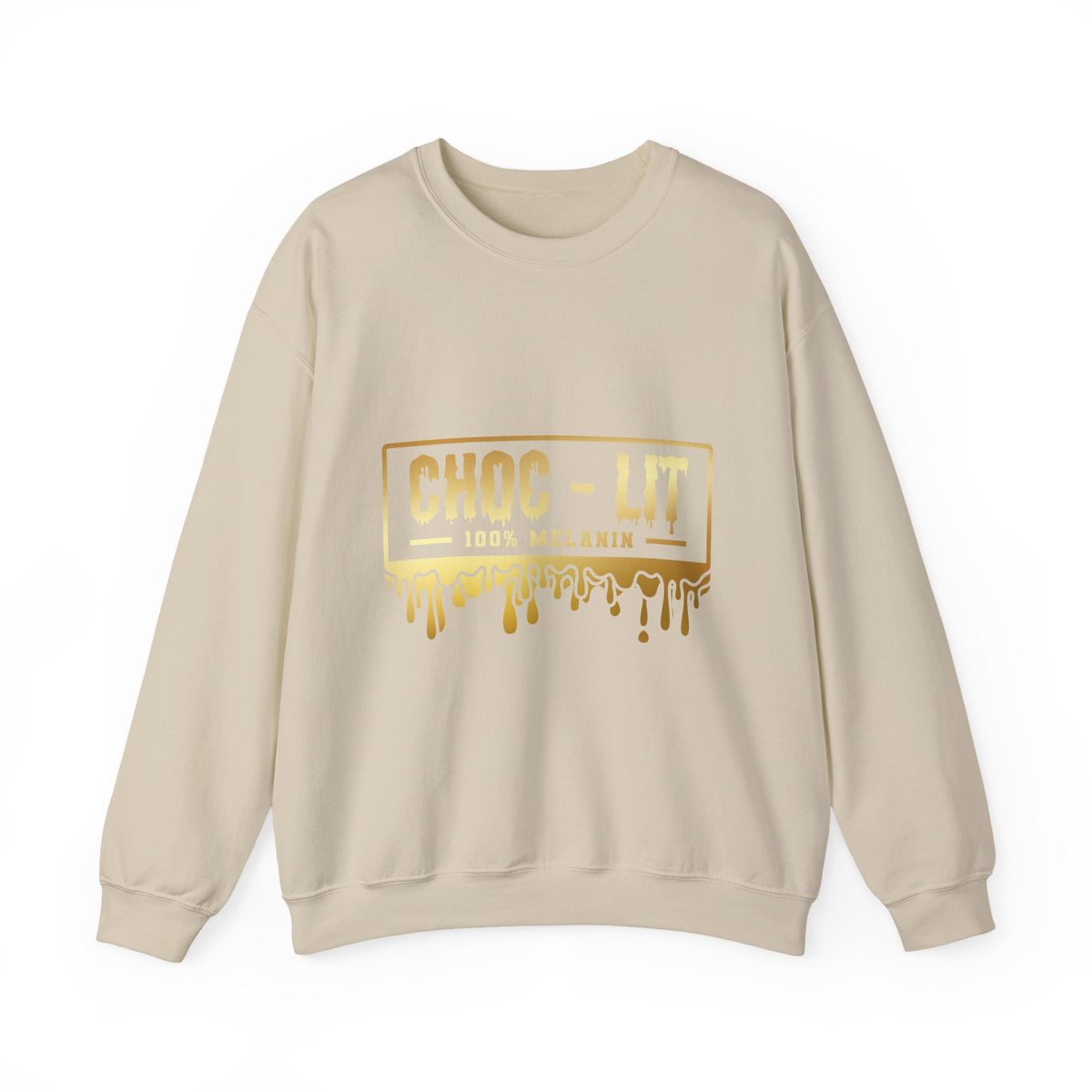 Choc-Lit Melanin Drip Crewneck Sweatshirt