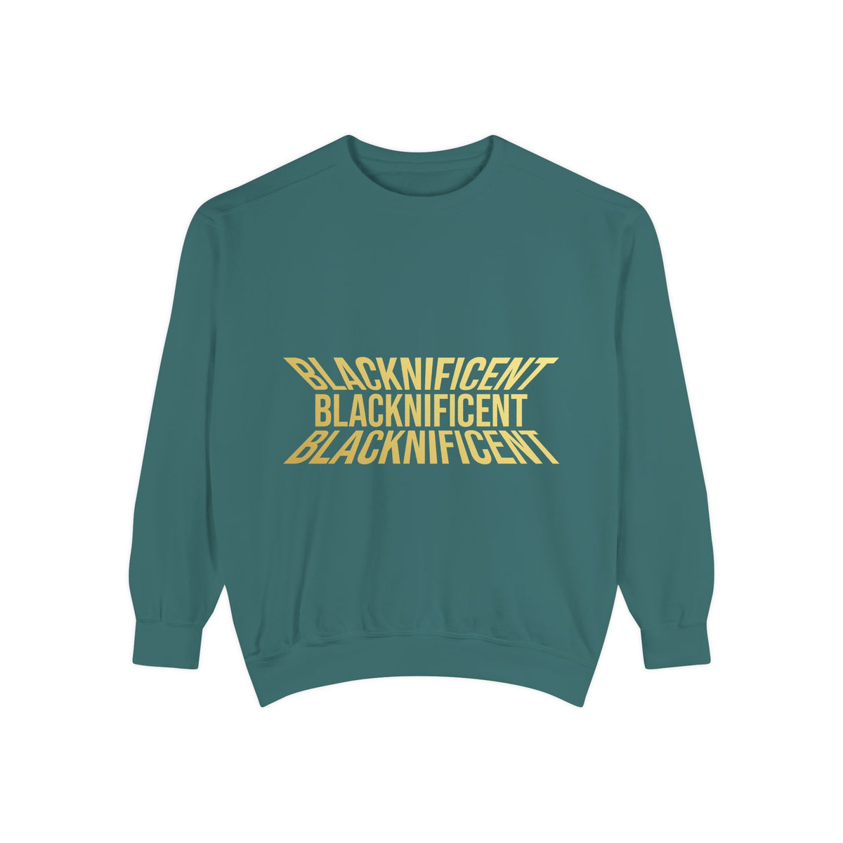 Blacknificent Gold Graphic Sweatshirt
